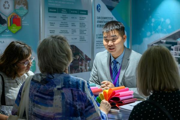 На выставке Tech-textile Крокус-Экспо