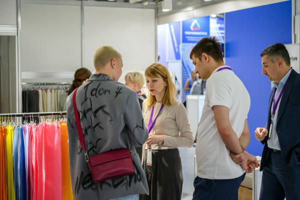 На выставке Tech-textile Крокус-Экспо