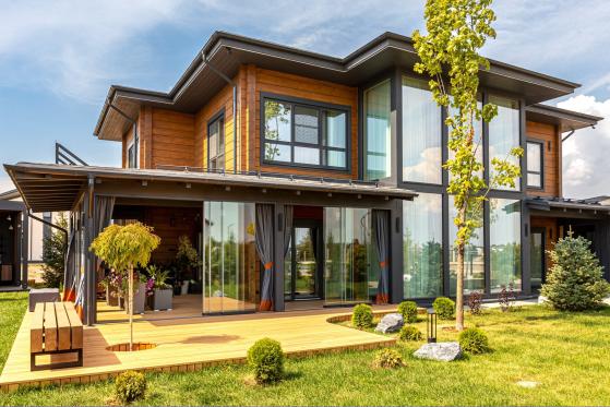 на выставке домов Open Village в Подмосковье